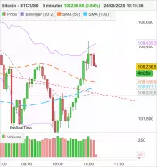 BITCOIN - BTC/USD - 5 min.
